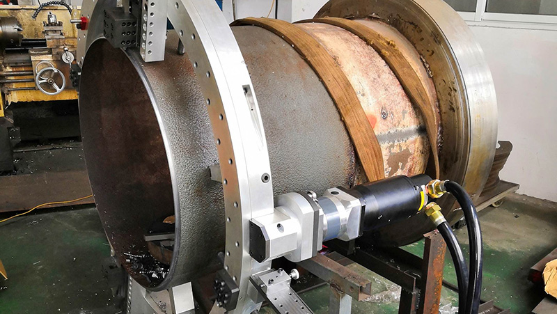 石油天然氣管道切割防爆伺服電機解決方案